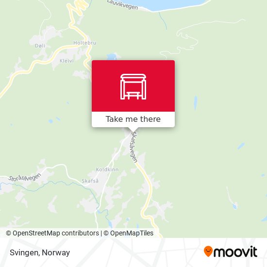 Svingen map