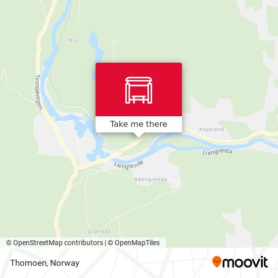 Thomoen map