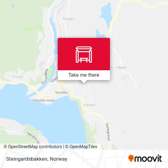 Steingardsbakken map