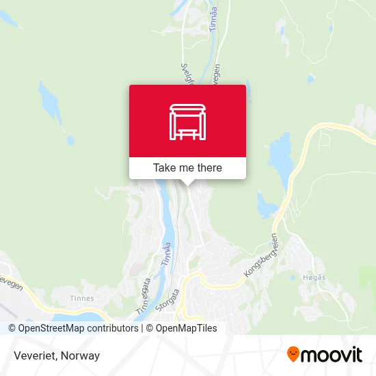 Veveriet map