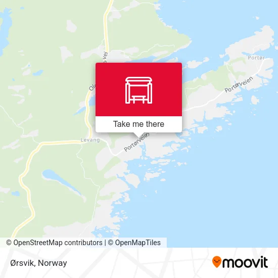 Ørsvik map