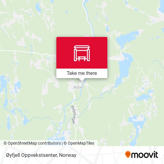 Øyfjell Oppvekstsenter map