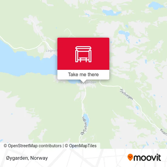 Øygarden map