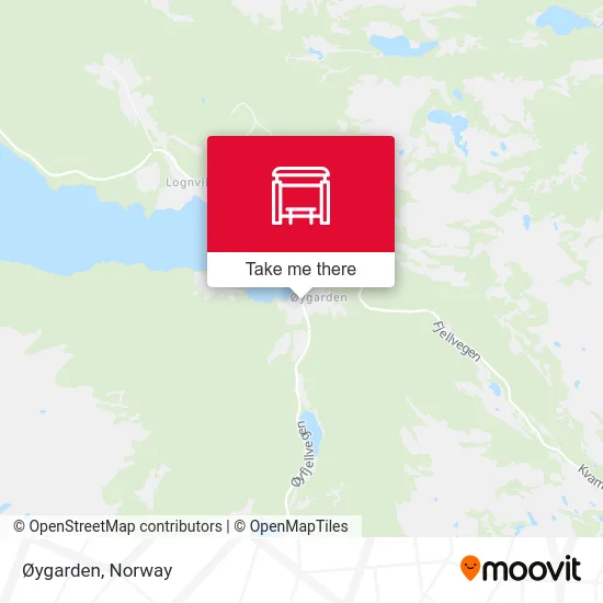 Øygarden map