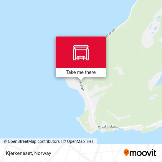 Kjerkeneset map