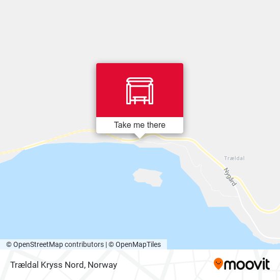 Trældal Kryss Nord map