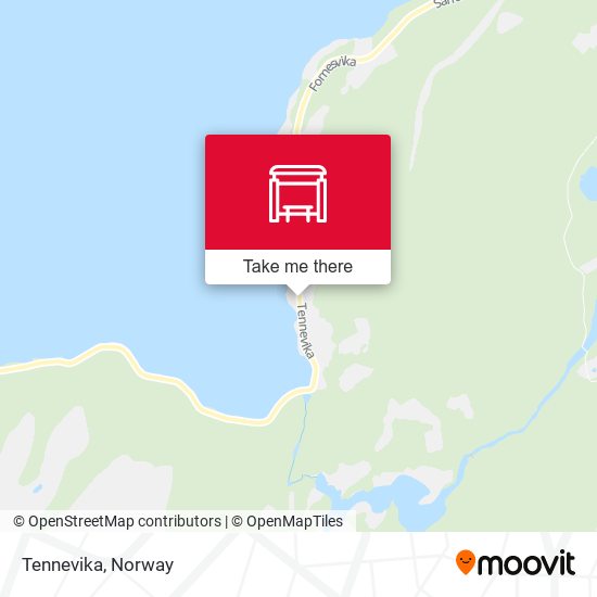 Tennevika map