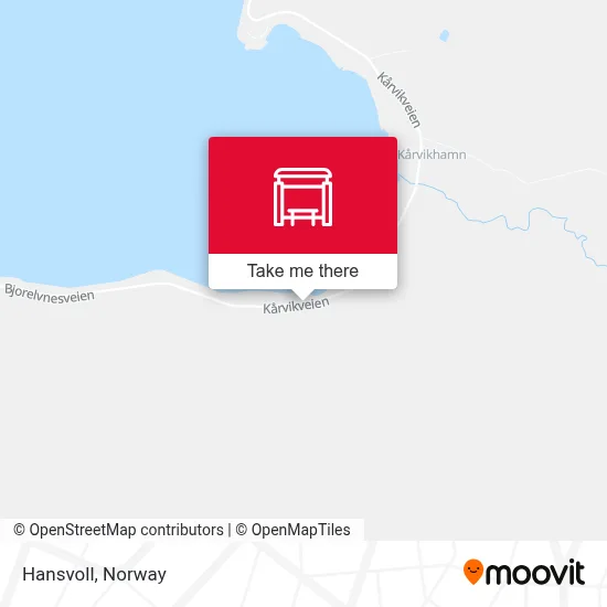 Hansvoll map