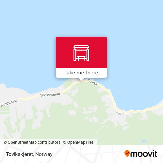 Tovikskjeret map