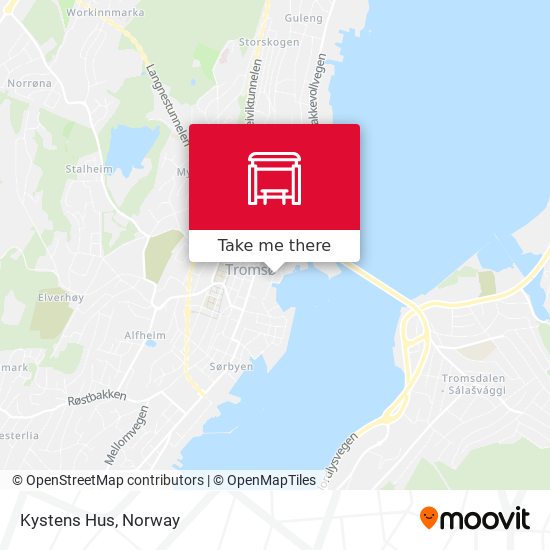 Kystens Hus map