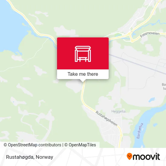 Rustahøgda map