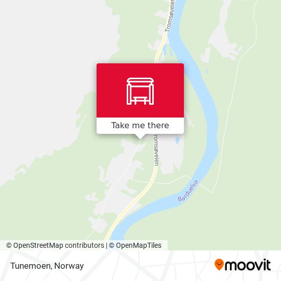 Tunemoen map