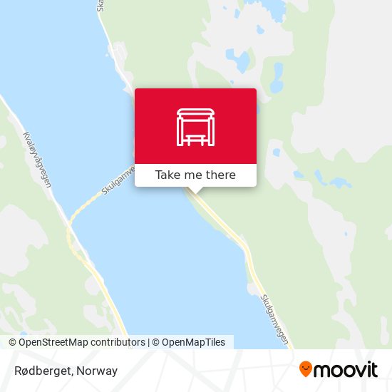 Rødberget map