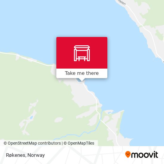 Røkenes map