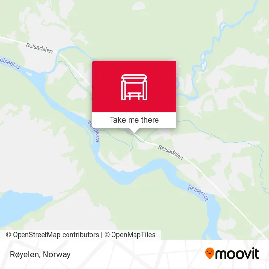 Røyelen map