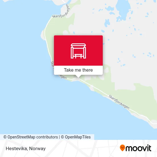 Hestevika map