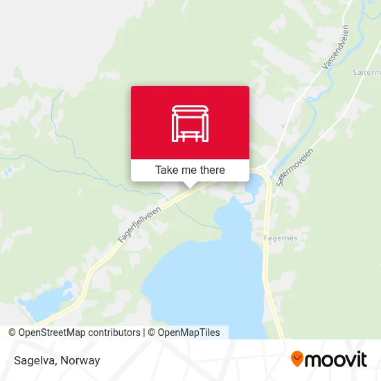 Sagelva map