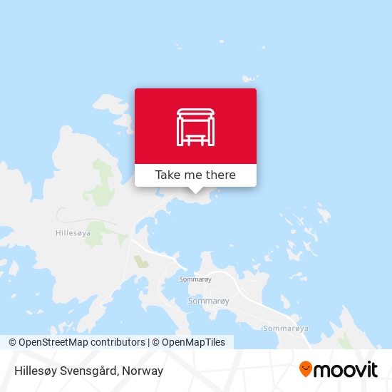 Hillesøy Svensgård map