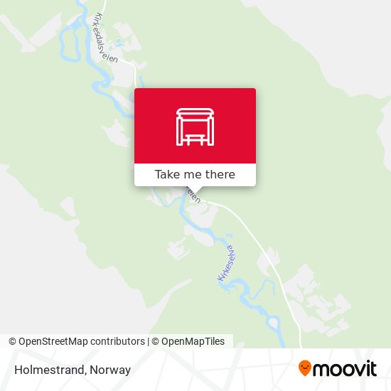 Holmestrand map