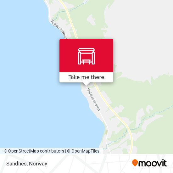 Sandnes map