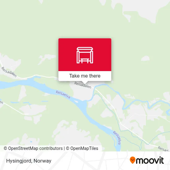 Hysingjord map