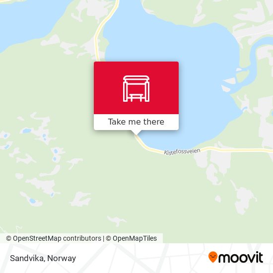 Sandvika map