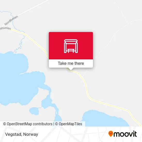 Vegstad map