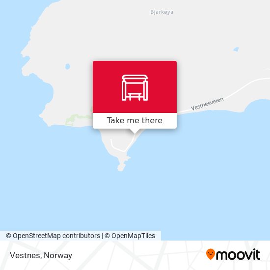 Vestnes map