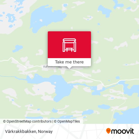 Vårkrakkbakken map