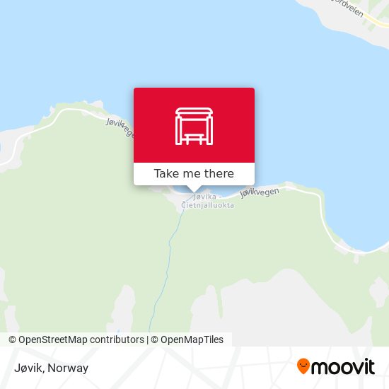 Jøvik map