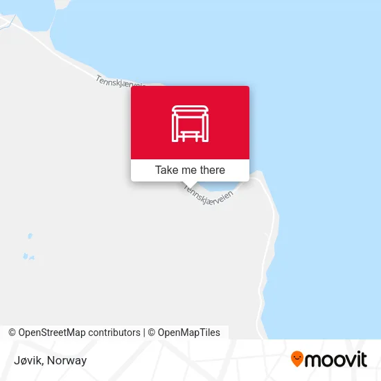 Jøvik map