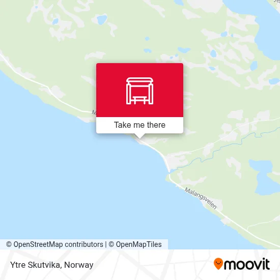 Ytre Skutvika map