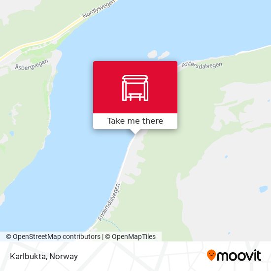 Karlbukta map