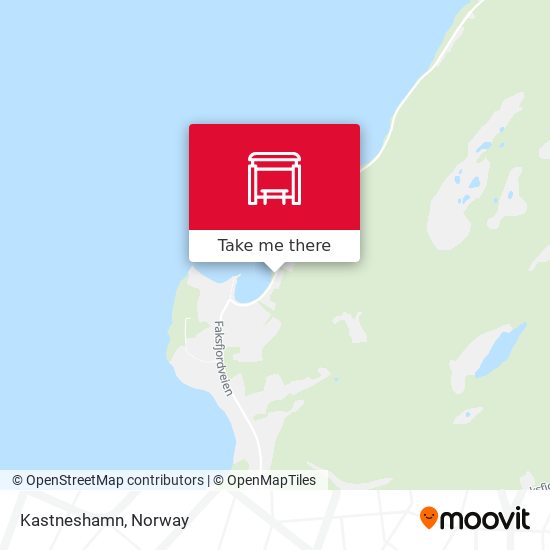 Kastneshamn map