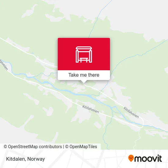 Kitdalen map