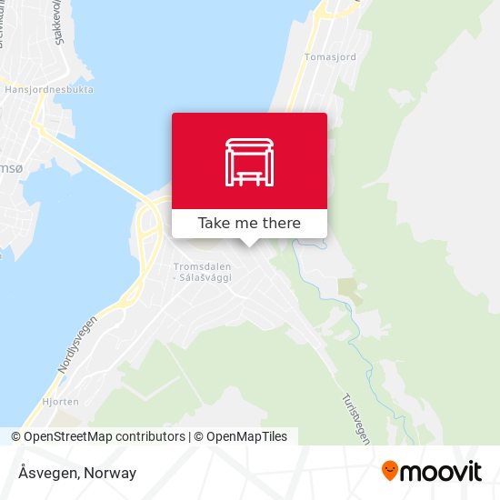 Åsvegen map