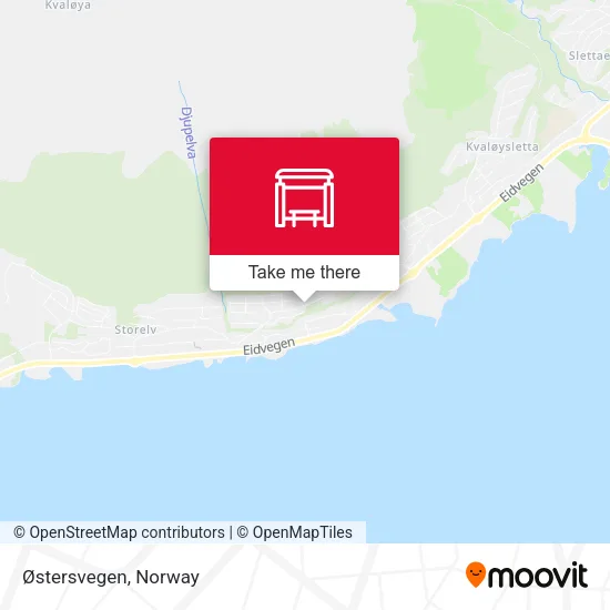 Østersvegen map