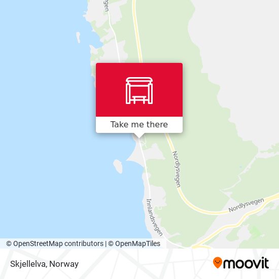 Skjellelva map