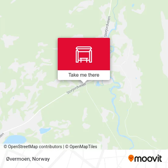 Øvermoen map