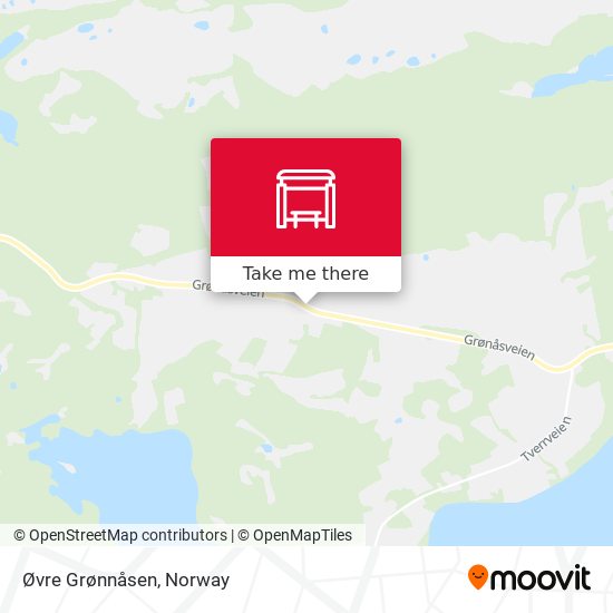 Øvre Grønnåsen map