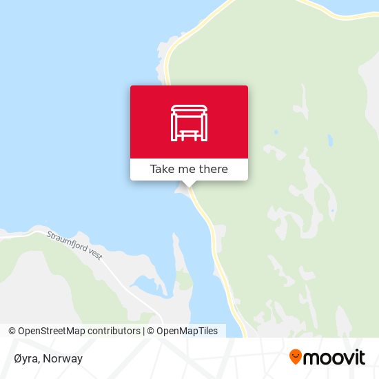 Øyra map