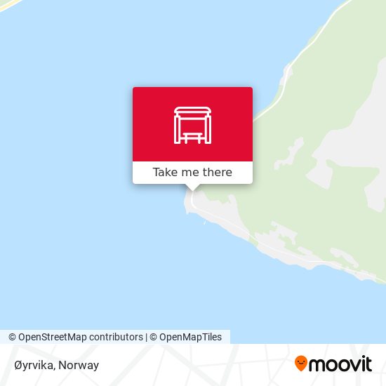 Øyrvika map