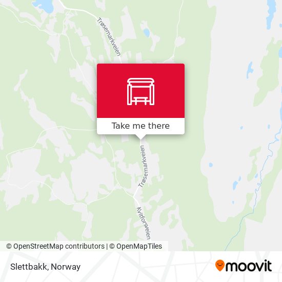 Slettbakk map