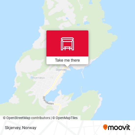 Skjervøy map