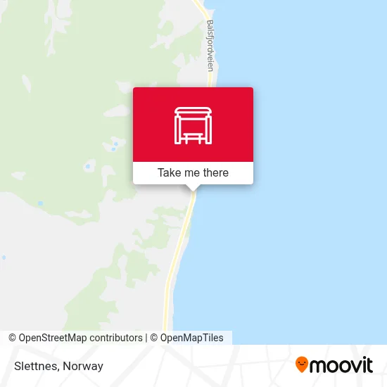 Slettnes map