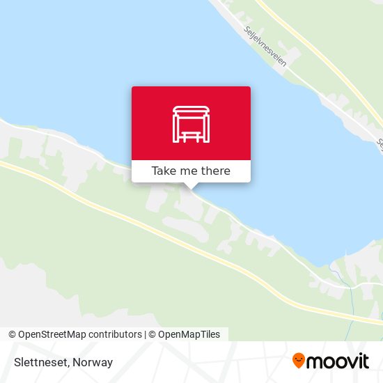 Slettneset map