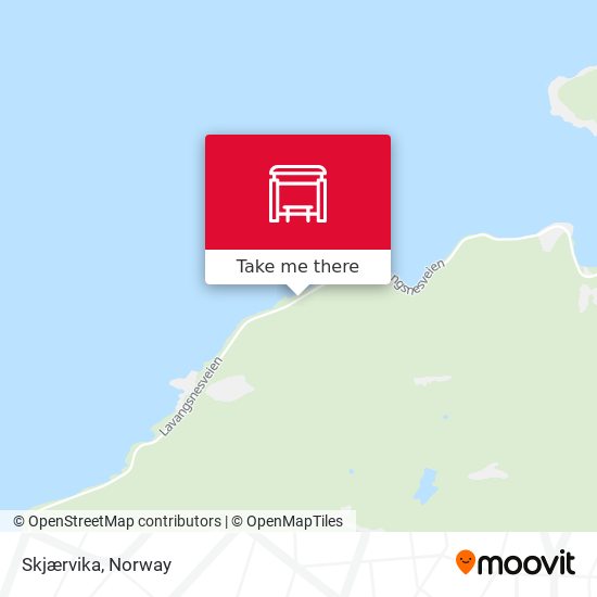 Skjærvika map