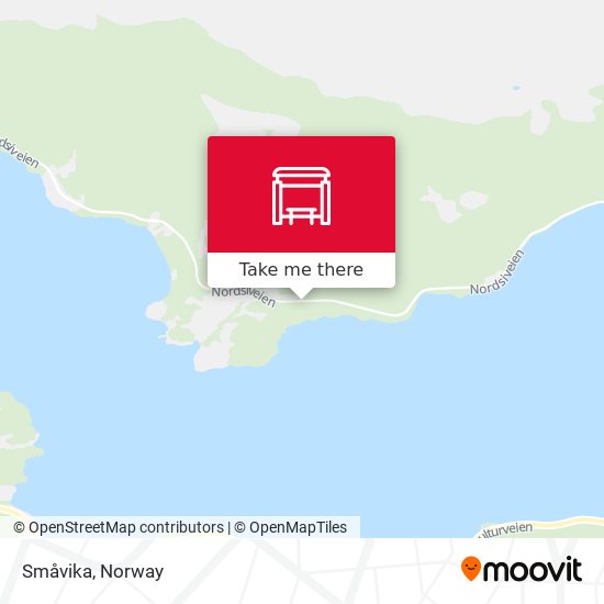 Småvika map