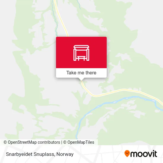 Snarbyeidet Snuplass map