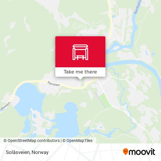 Solåsveien map